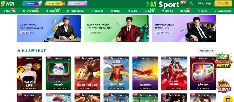 Khuyến mãi nổi bật trong cổng game