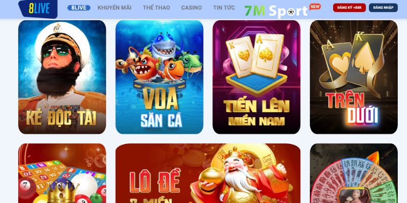 Sản phẩm giải trí tuyệt vời cung cấp từ cổng game